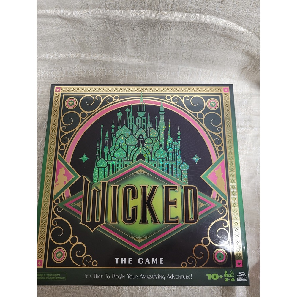 "Wicked The Game" Cooperative Board Game Wizard of Oz 2-4 Players